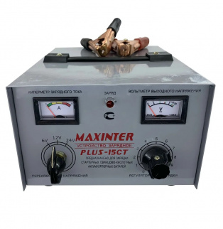 Зарядное устройство Maxinter ПЛЮС-15 CT (6V12V24V15A) фото 44100